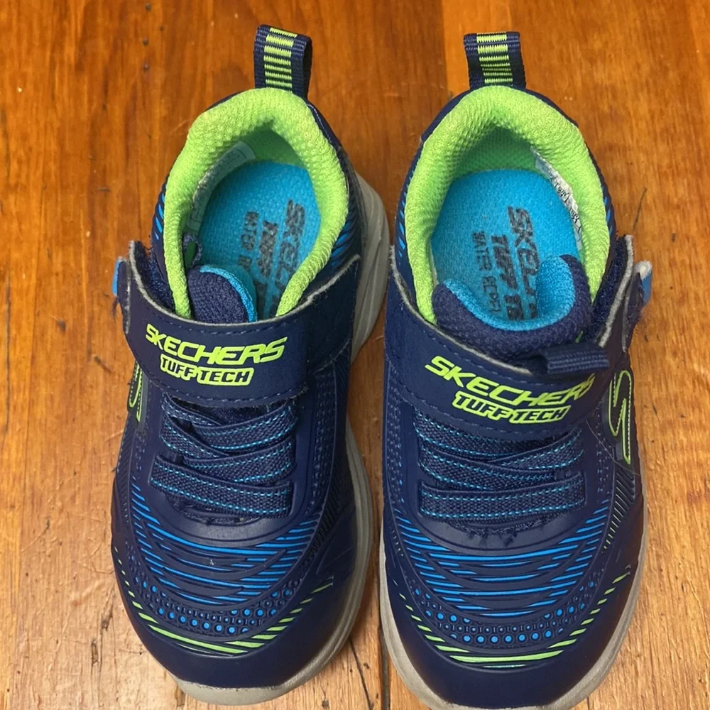 Skechers Kids Sneakers - Blue and Green